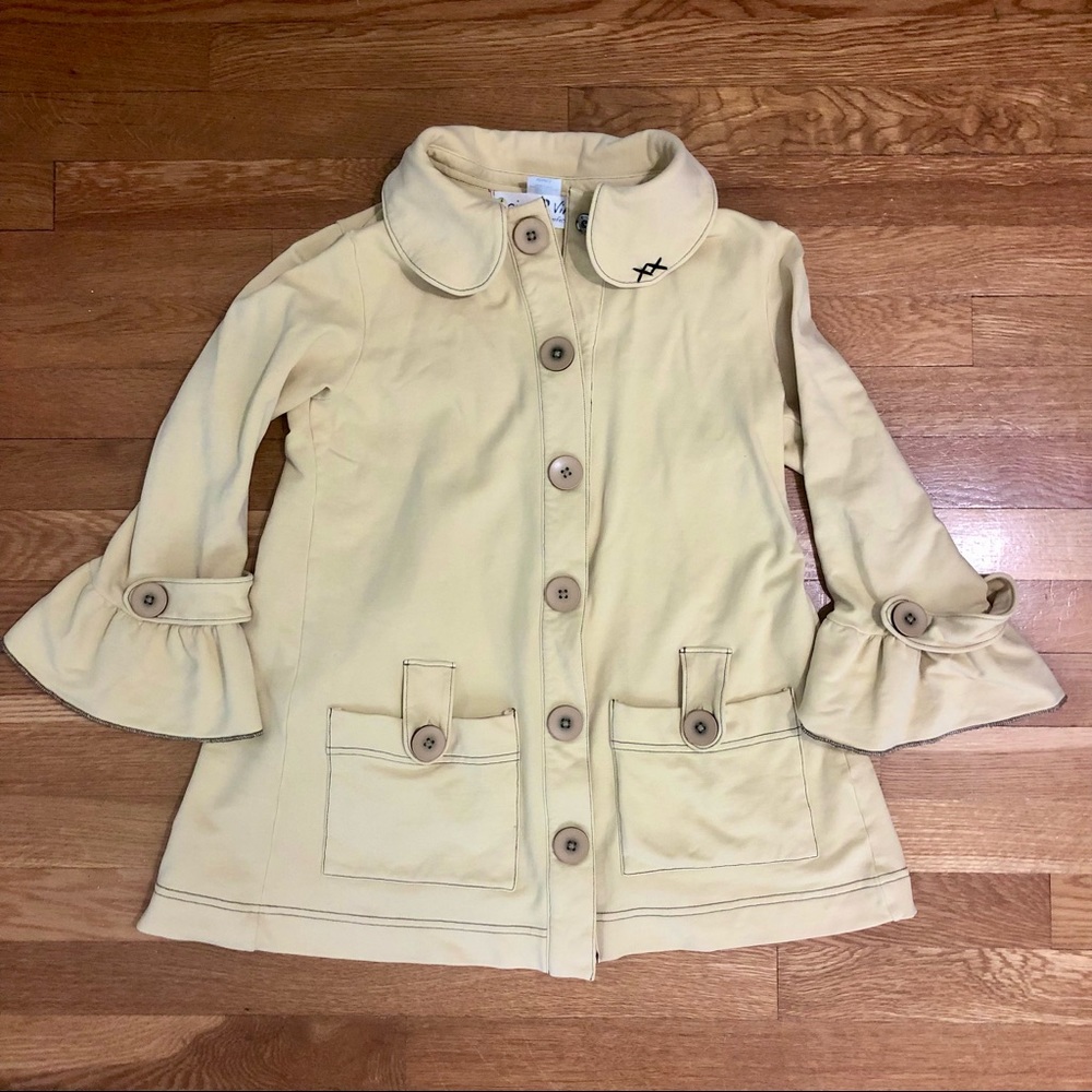 Project E Cream Button-Up Jacket - Picture 3 of 10